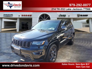 2021 Jeep Grand Cherokee 80th Anniversary Edition