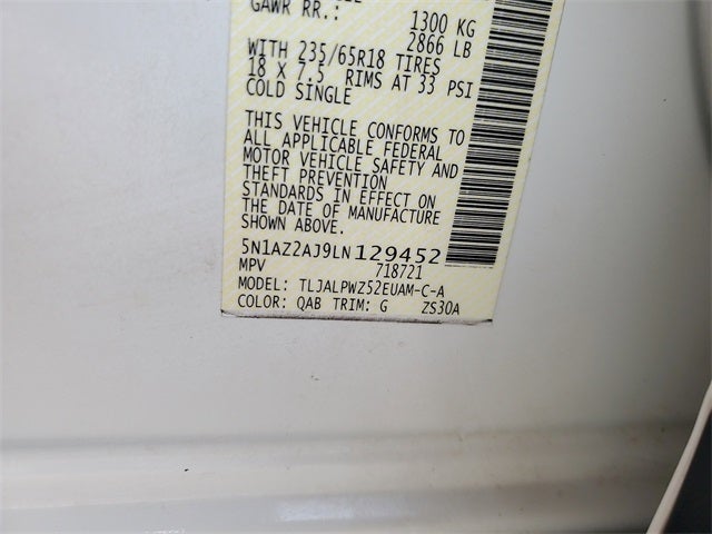 2020 Nissan Murano S