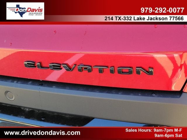 2027 GMC Terrain Elevation