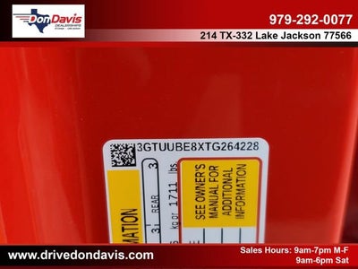 2026 GMC Sierra 1500 SLE