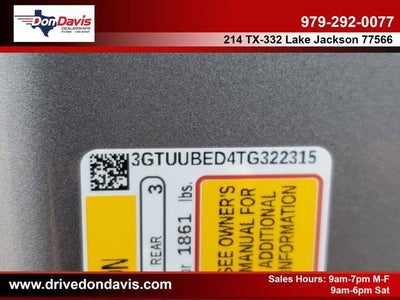 2026 GMC Sierra 1500 SLE