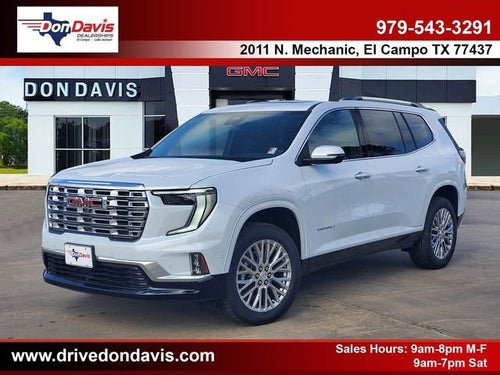 2026 GMC Acadia Denali